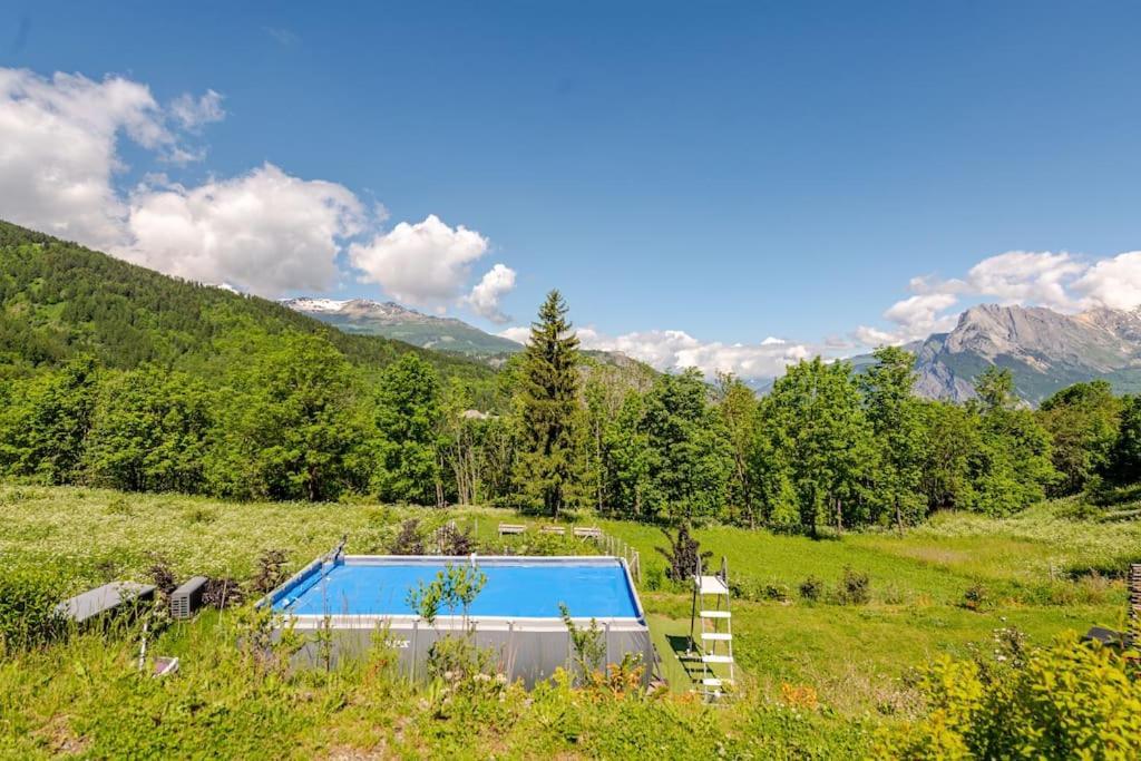 Appartement En Chalet Individuel Sauna Piscine Valmeinier Exterior foto